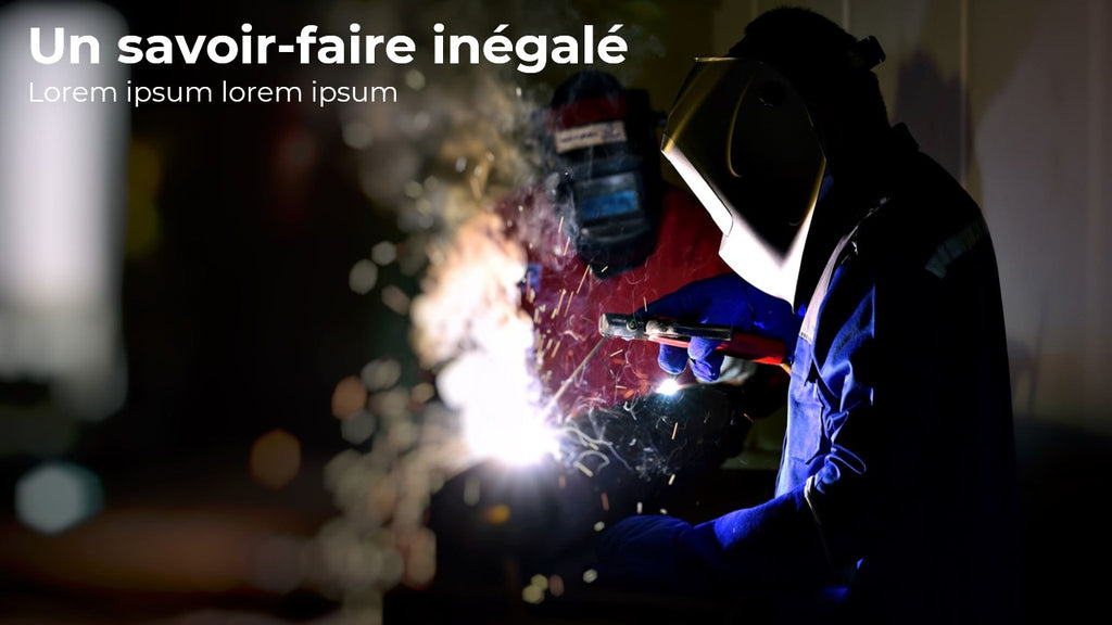 Template PowerPoint Corporate Bleu Turquoise – Secteur BTP & Industrie
